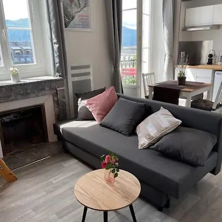 Appartement Cosy, Hyper Centre D'aix, Vue Montagnes, Proche Thermes Aix-les-Bains