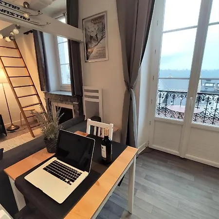Appartement Cosy, Hyper Centre D'aix, Vue Montagnes, Proche Thermes Aix-les-Bains